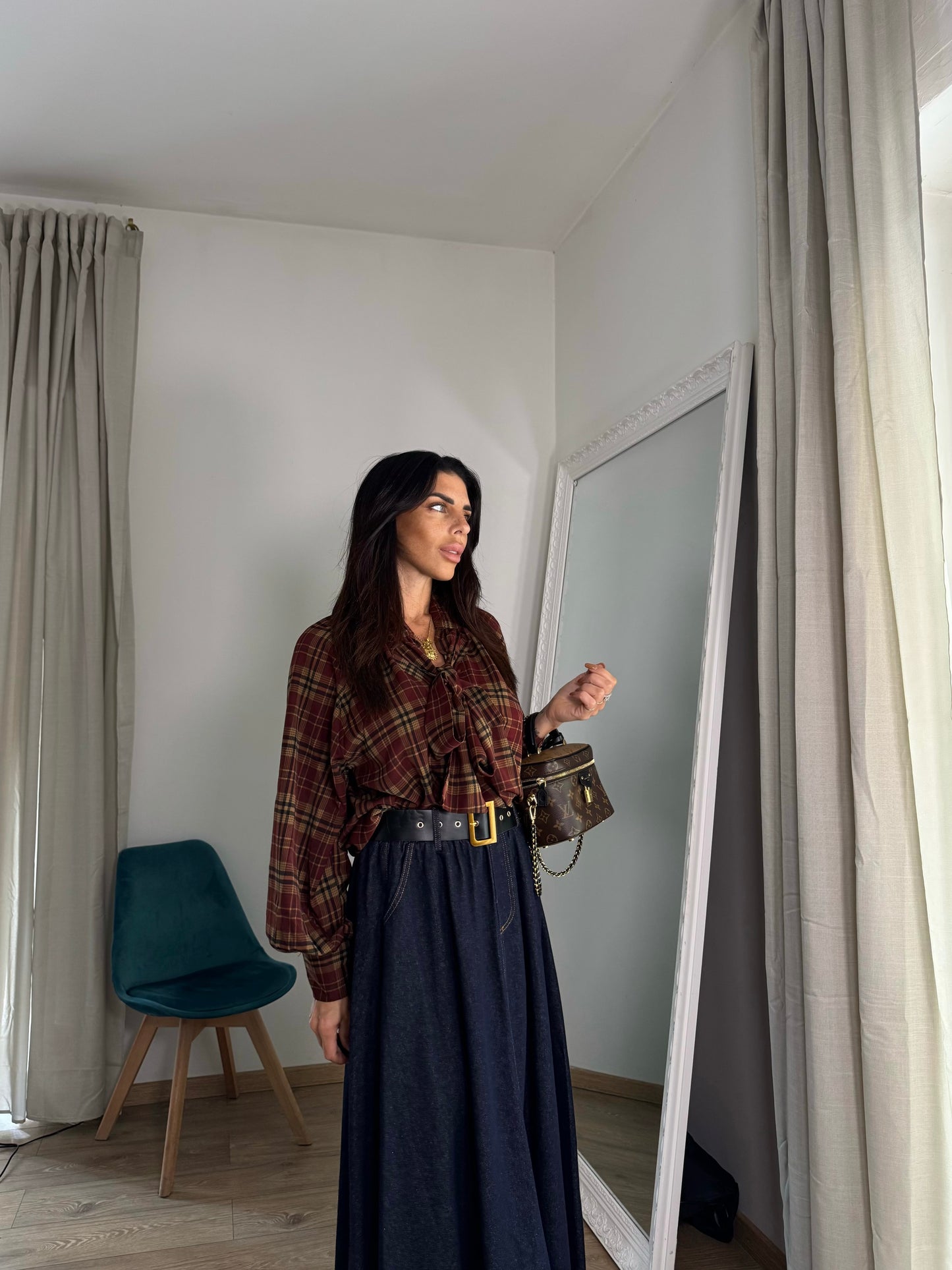 Camicia Amelia tartan