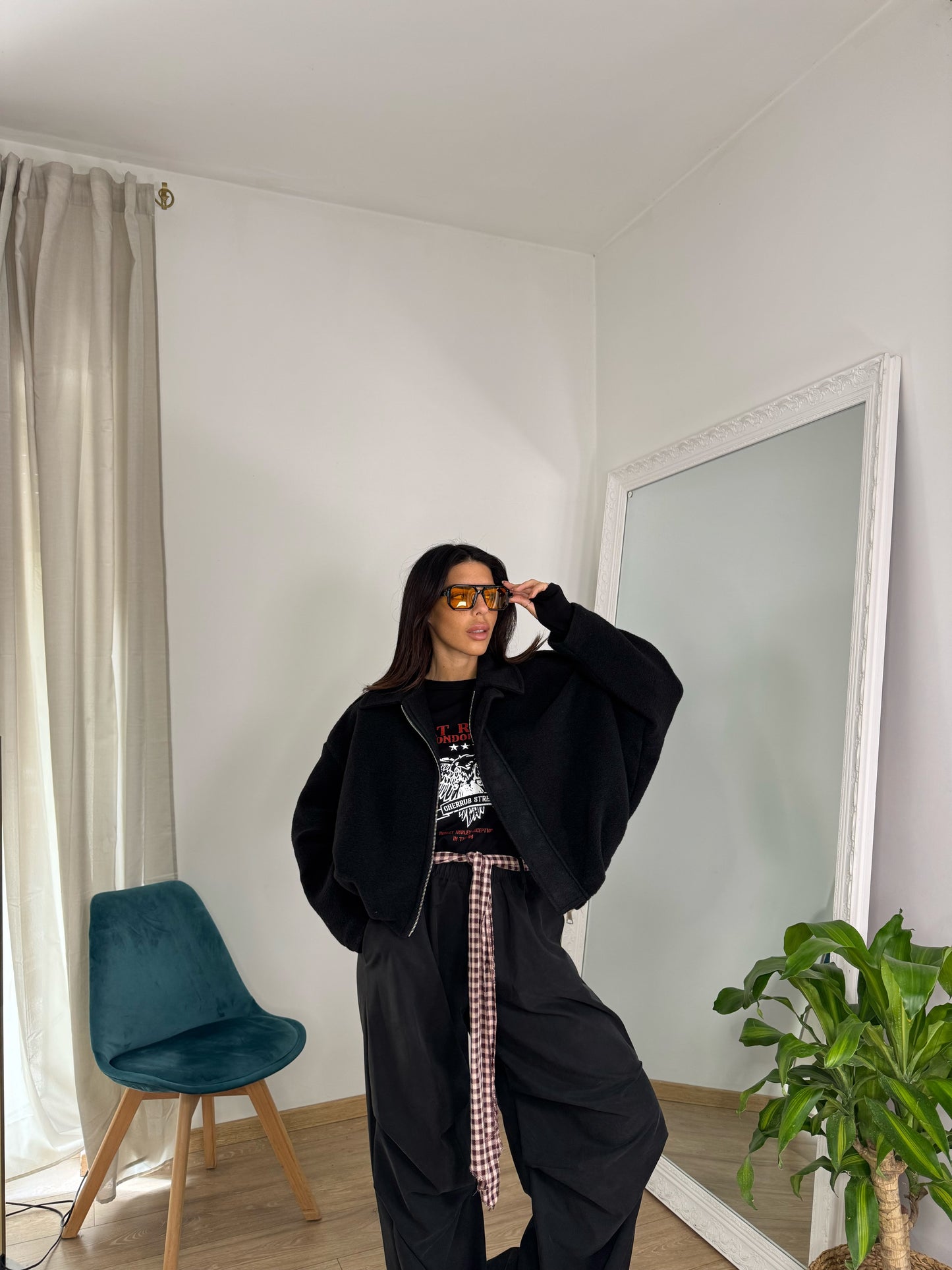 Bomber in panno Madyson