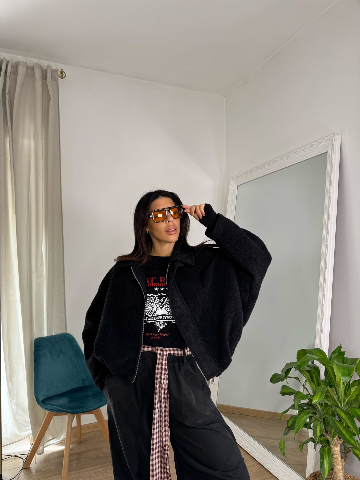 Bomber in panno Madyson