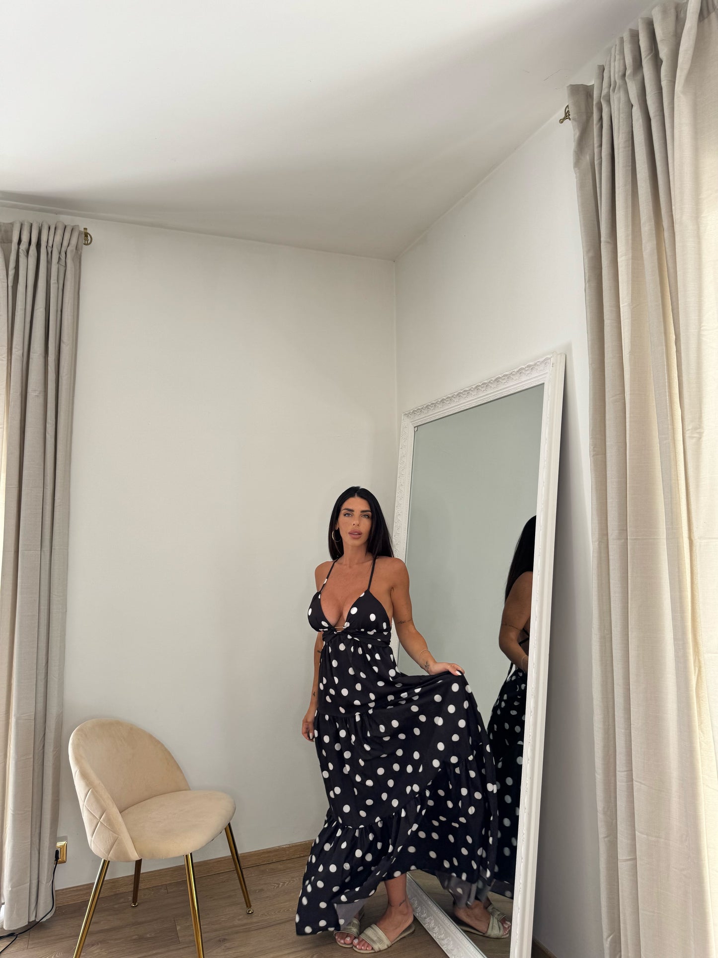 MAXI DRESS POIS