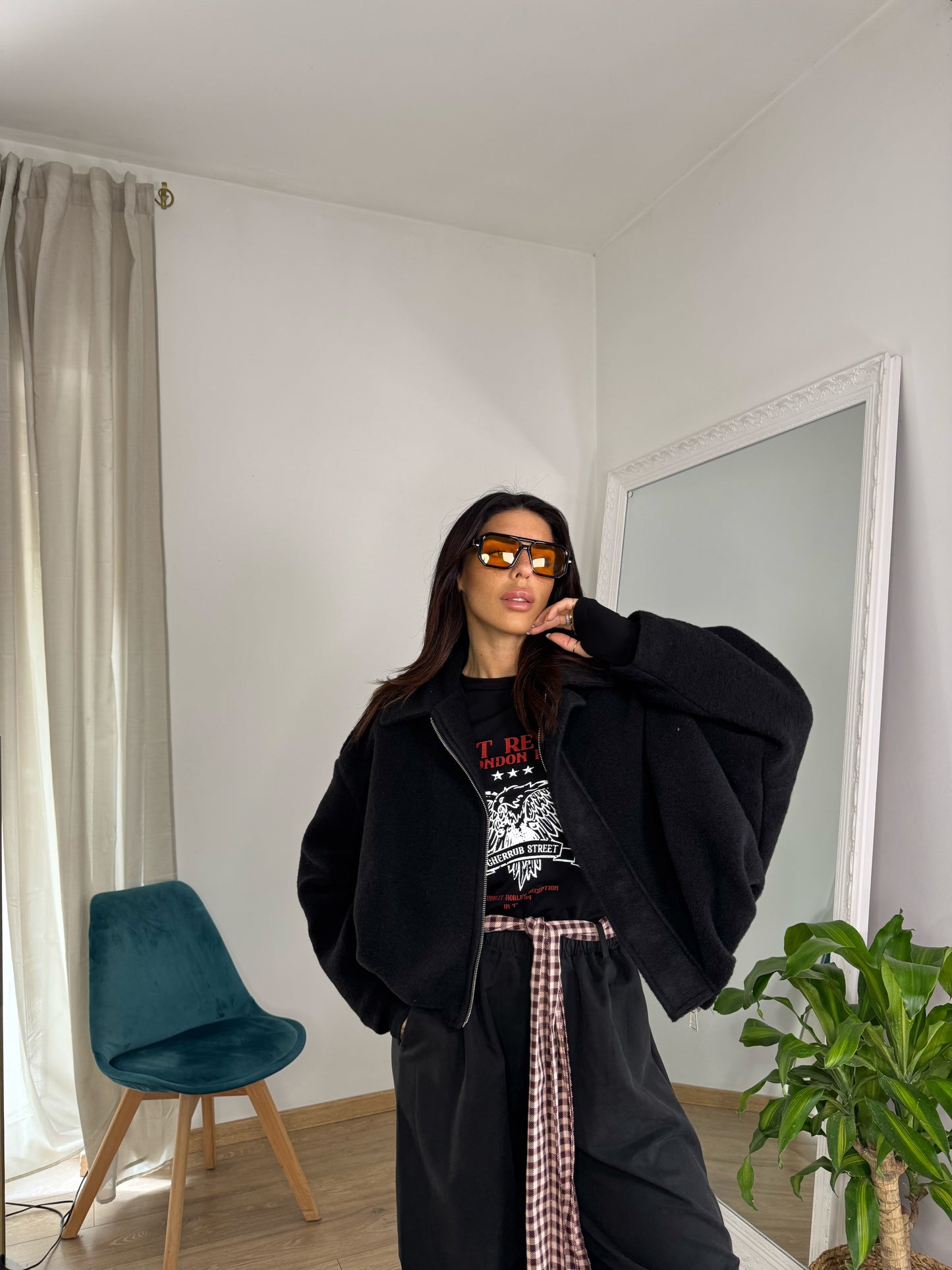 Bomber in panno Madyson
