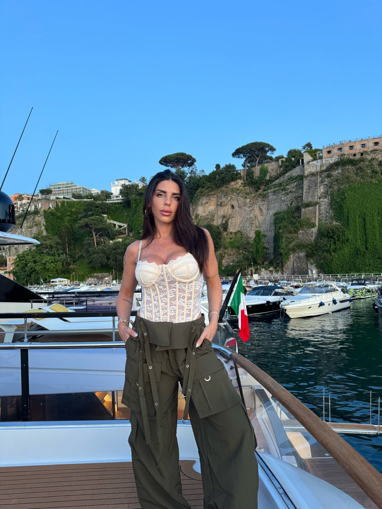 Pantaloni cargo Marina