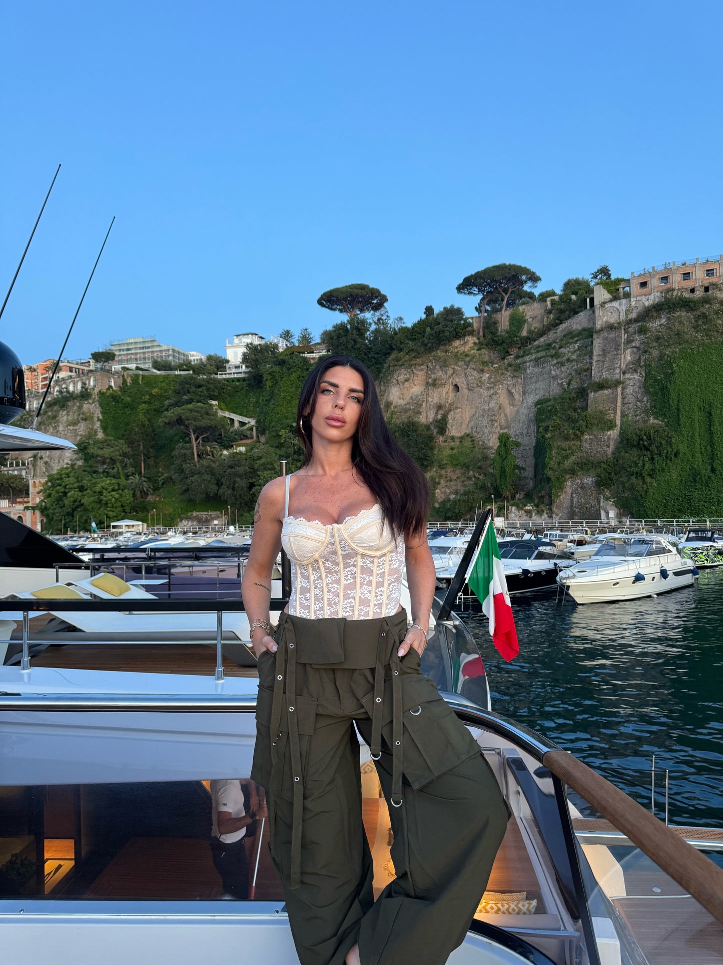 Pantaloni cargo Marina