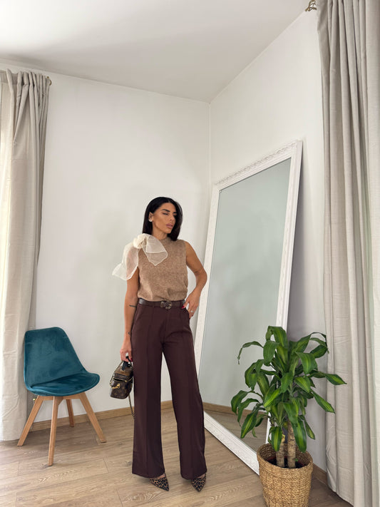 Pantaloni brown