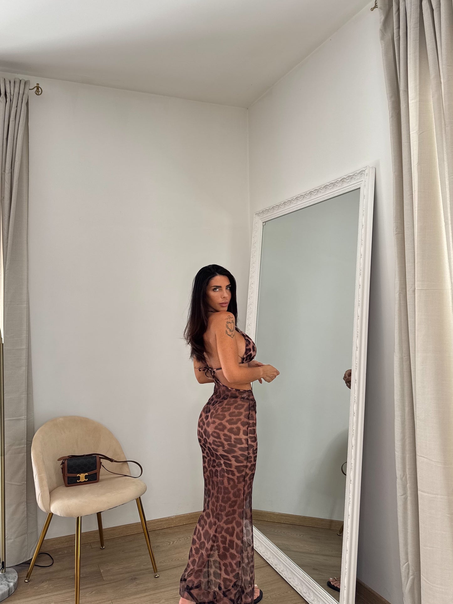 Copricostume e costume Leopard