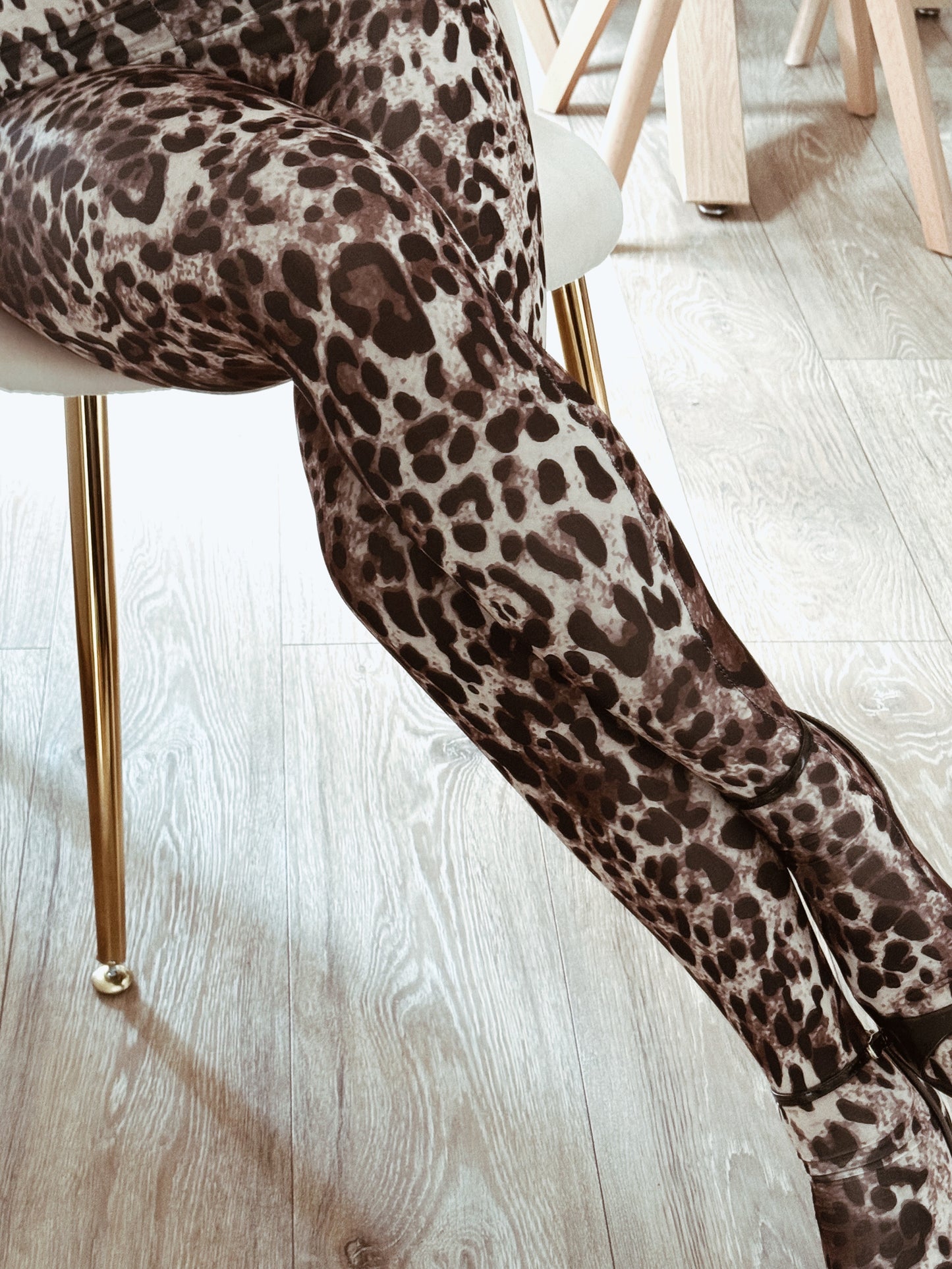 Leggins calza Leopardato