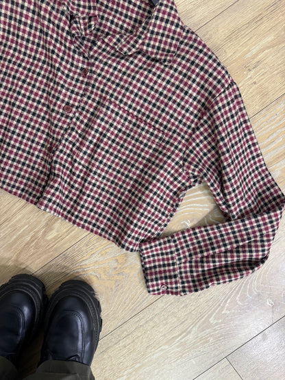 Camicia crop spalline (2 colori)
