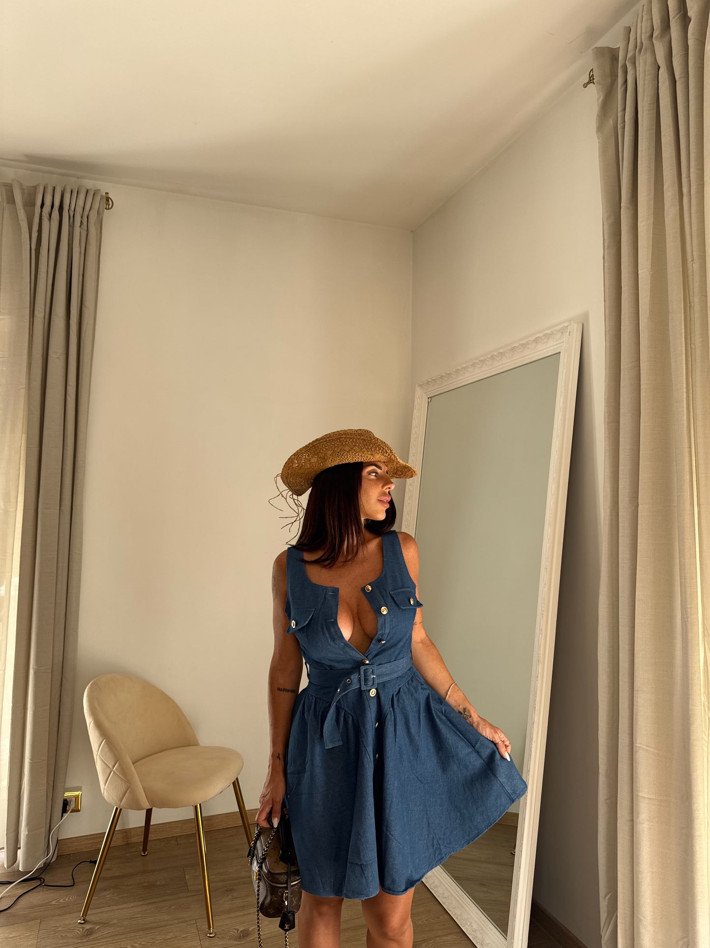 DRESS DENIM ANALIÈ