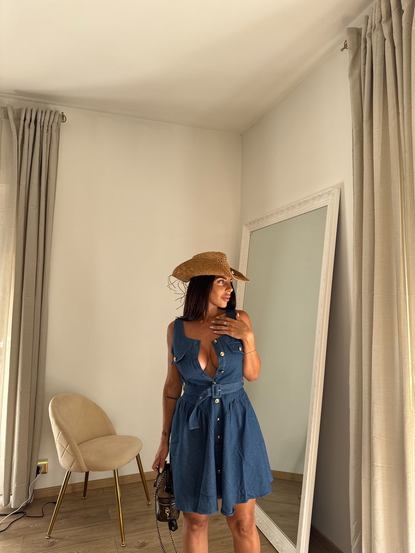 DRESS DENIM ANALIÈ