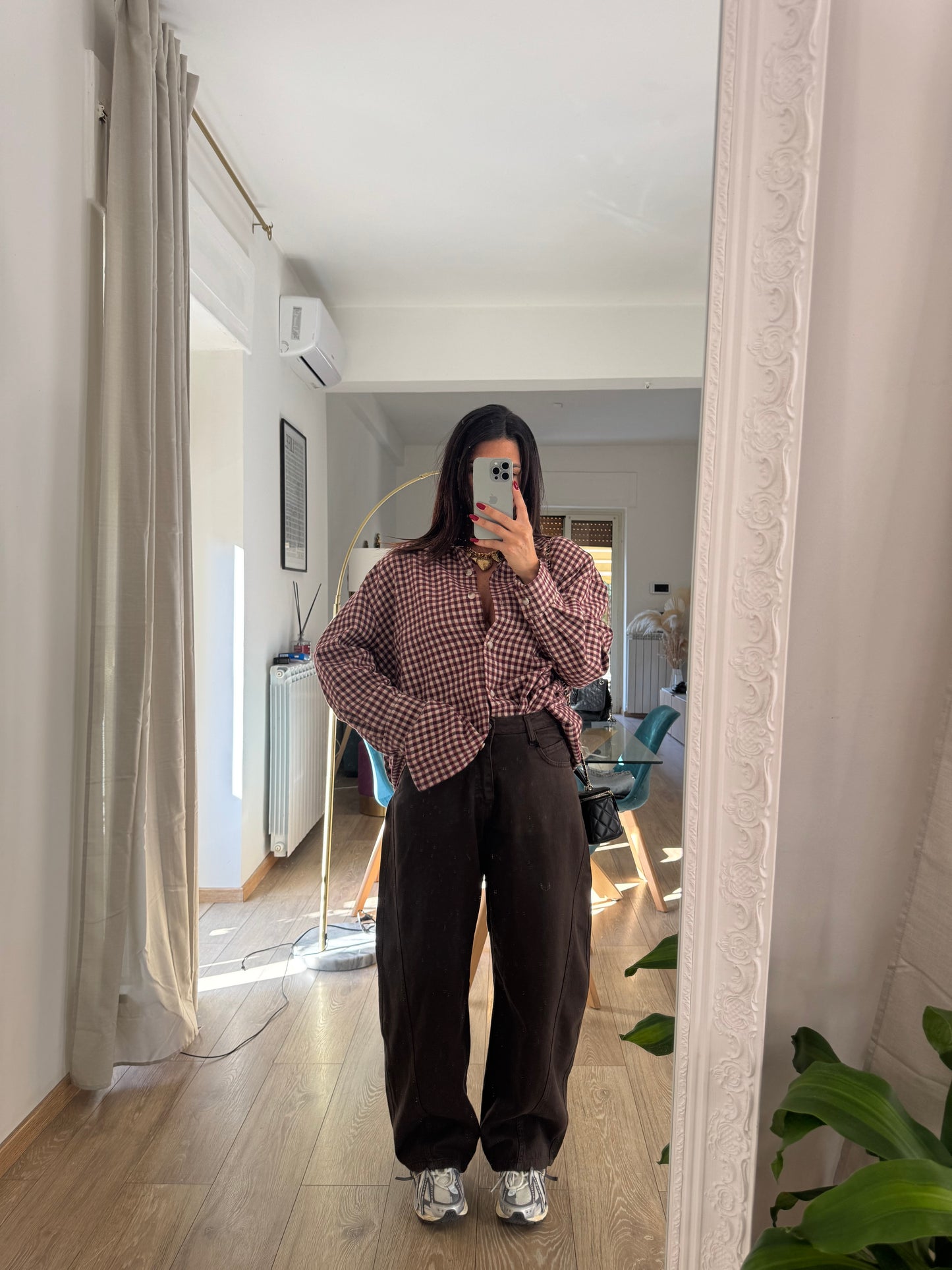 Jeans baggy brown