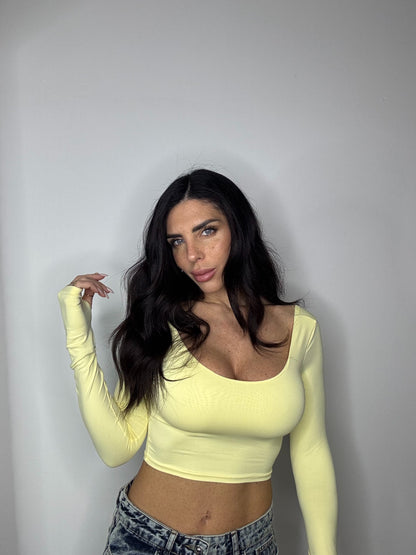 Maglia crop Korinne (5 colori)