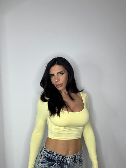 Maglia crop Korinne (5 colori)