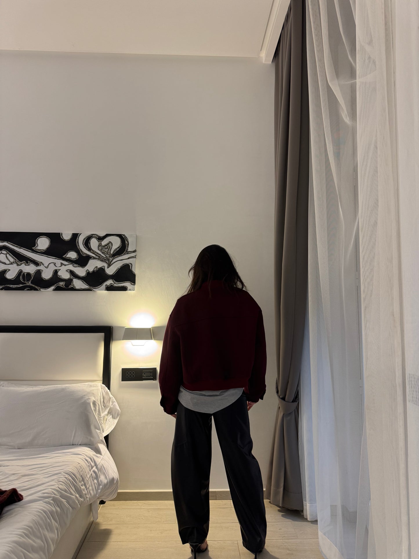 Pantaloni ecopelle Horizon (2 colori)