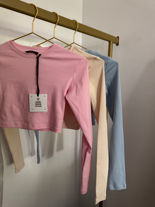Maglia crop by lumina