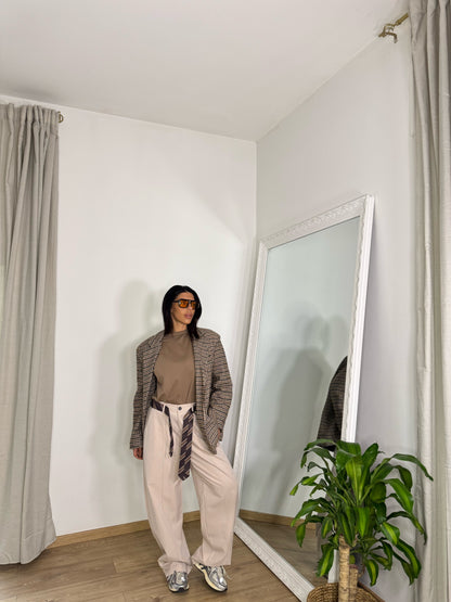 Pantaloni man Crema