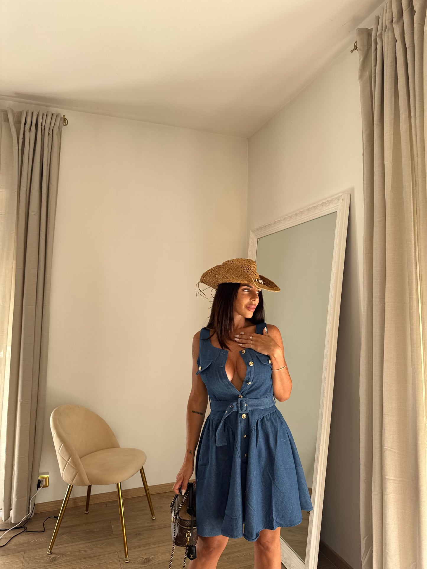 DRESS DENIM ANALIÈ