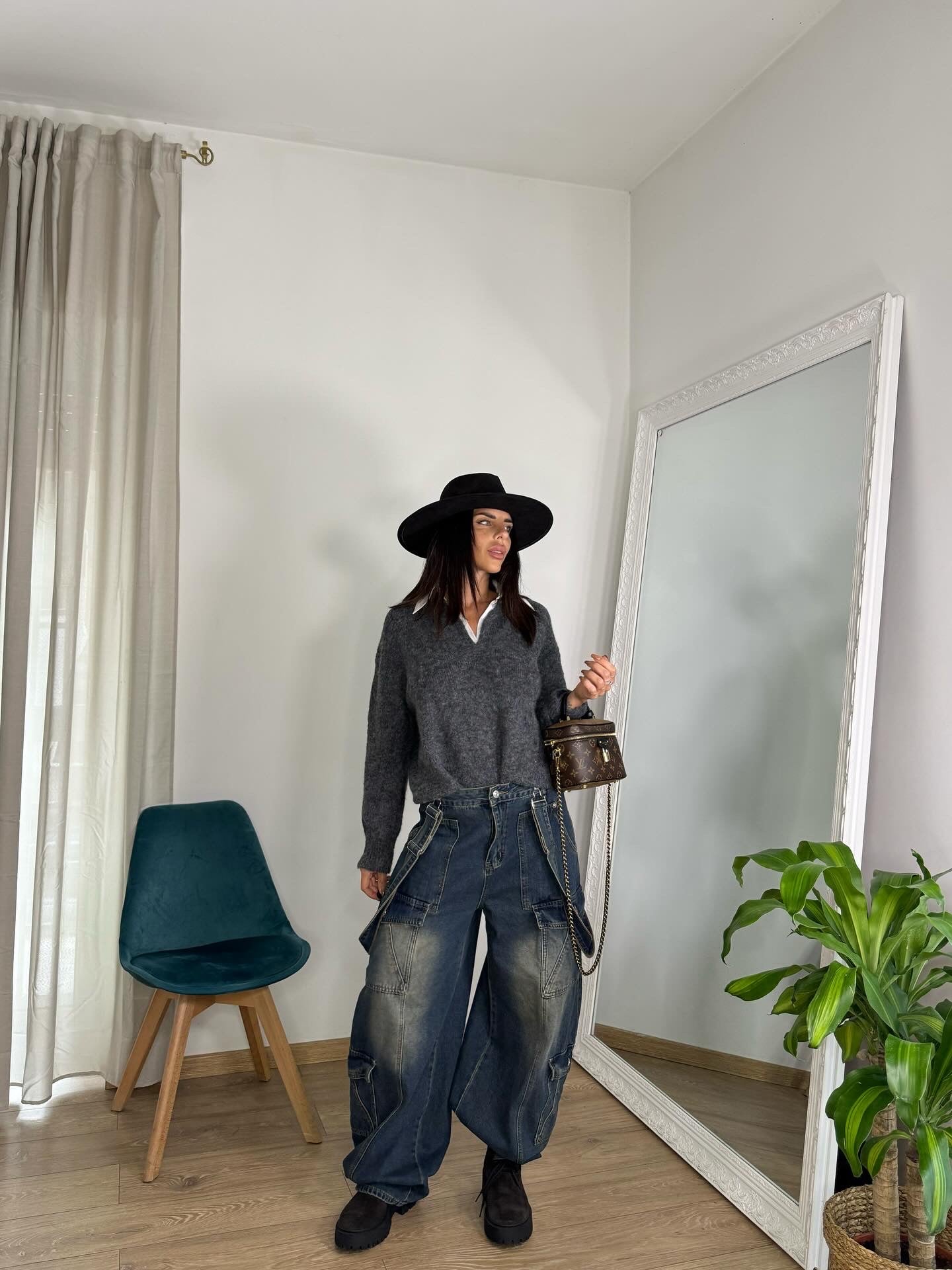 Jeans salopette