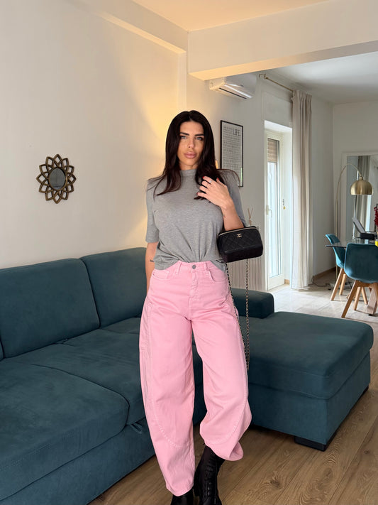 Jeans Bale ballon PINK