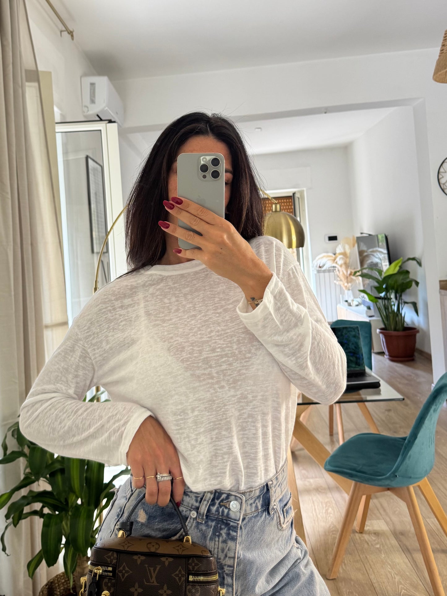 Maglia basic manica lunga