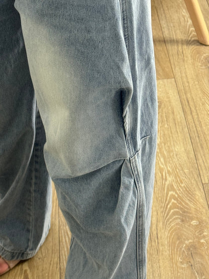 Jeans ballon lavaggio chiaro