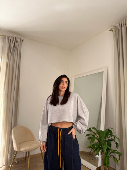 Felpa crop Danielle (3 colori)