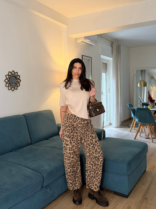 Jeans Leopard