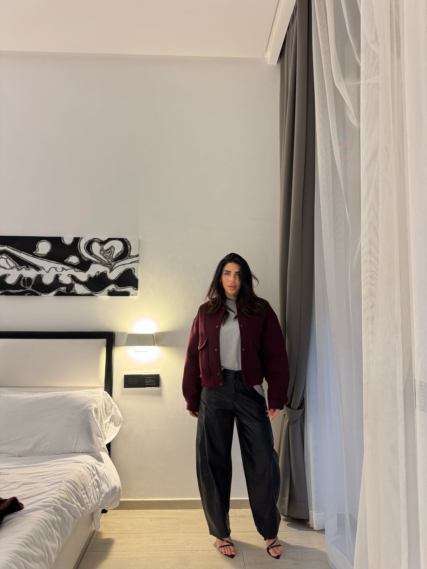 Pantaloni ecopelle Horizon (2 colori)