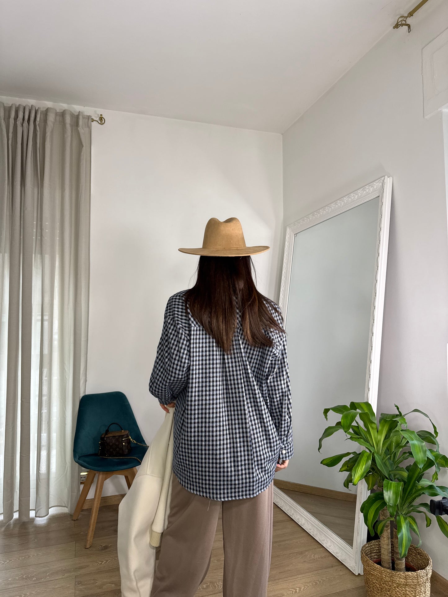 Camicia Manila blue