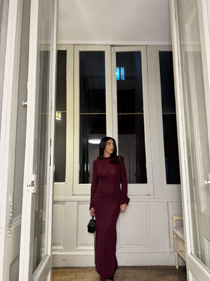 Dress Desiree bordeaux