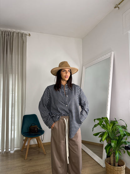 Camicia Manila blue