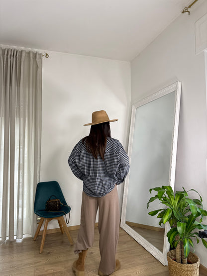Camicia Manila blue