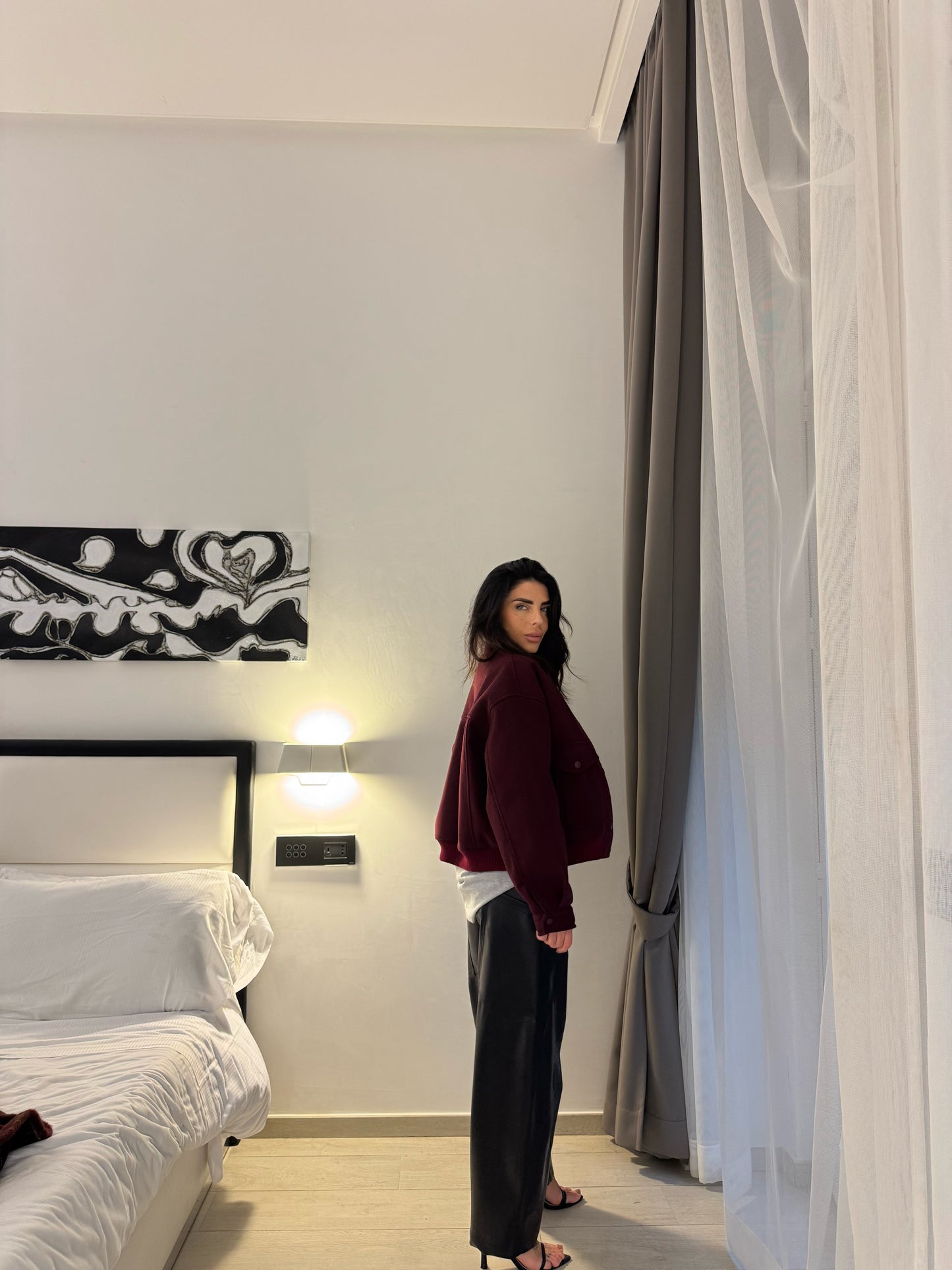 Pantaloni ecopelle Horizon (2 colori)