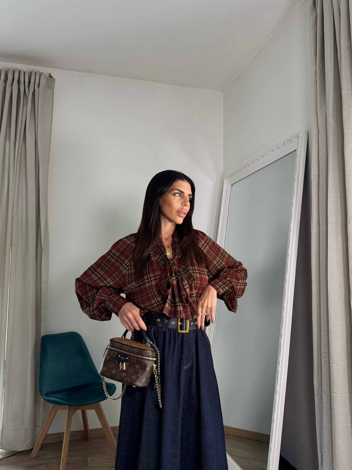Camicia Amelia tartan