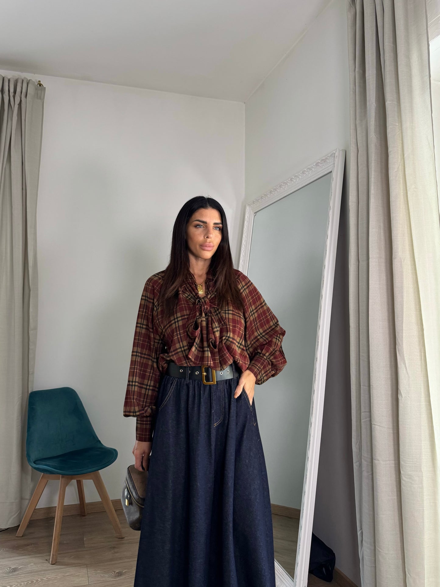 Camicia Amelia tartan