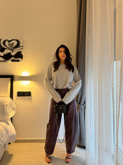 Pantaloni ecopelle Horizon (2 colori)