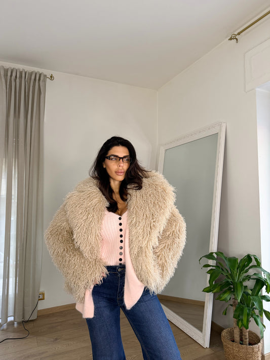 Ecopelliccia Mongolia Montblanc milk