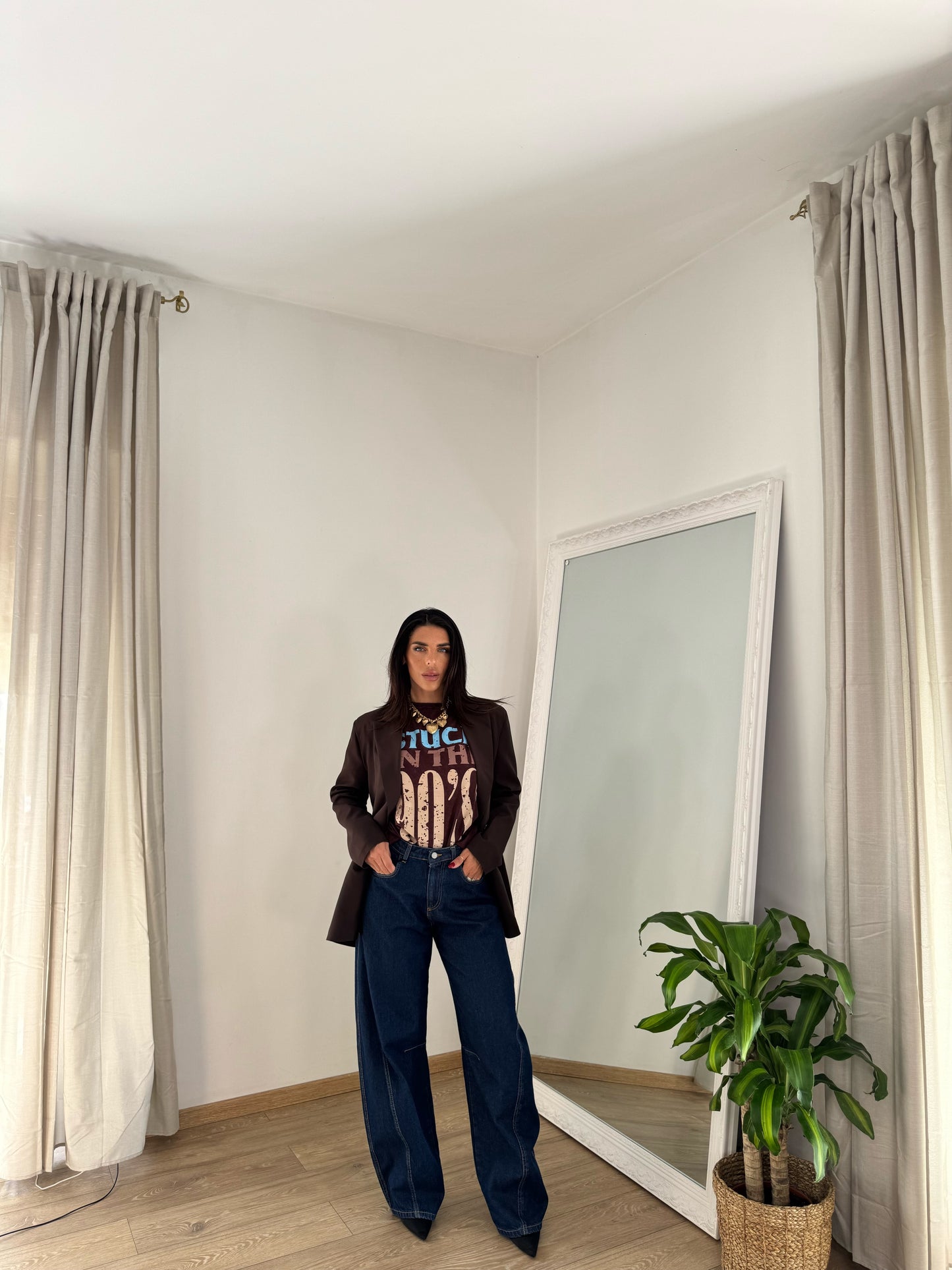 Jeans baggy blue