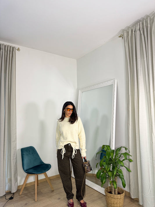 Jeans MomFit animalier