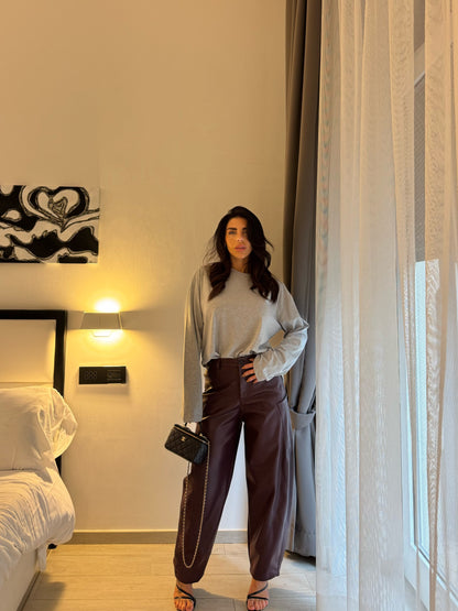 Pantaloni ecopelle Horizon (2 colori)