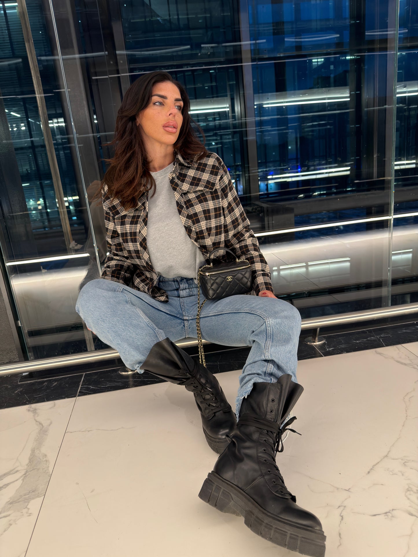 Stivaletto in pelle Fairmont Nero