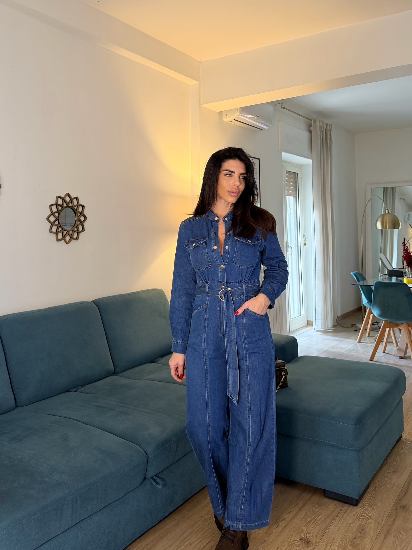 Jumpsuit jeans Raquel